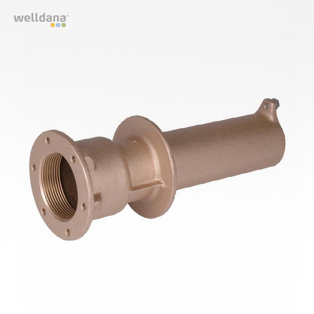 Væg gennemføring 2 " x 1 1/2"   240 mm