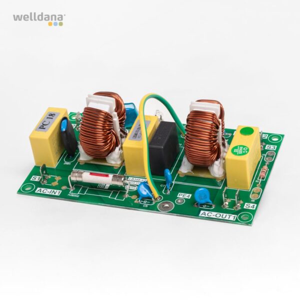 Power filter plade