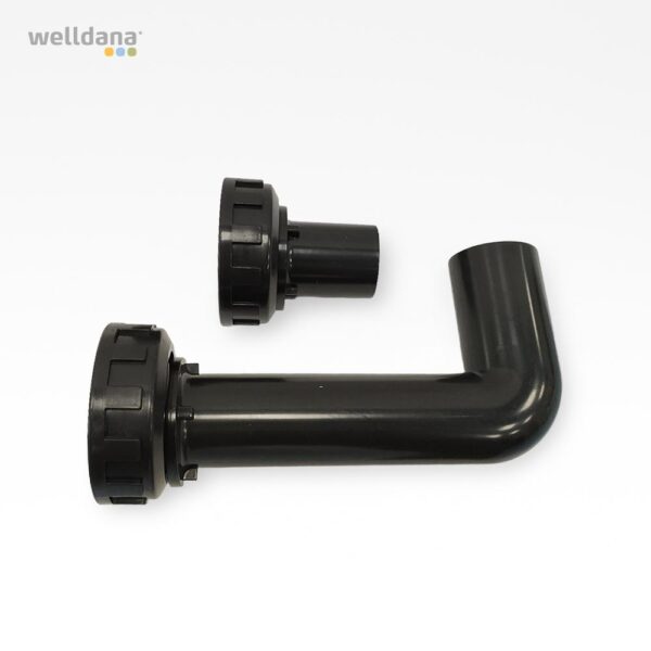 Union sæt f. multiport ventil 1 1/2"  Bilbao filt.