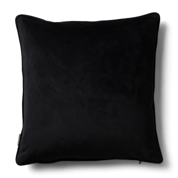 516120 sort pudebetræk i velour, 60 x 60 cm 2